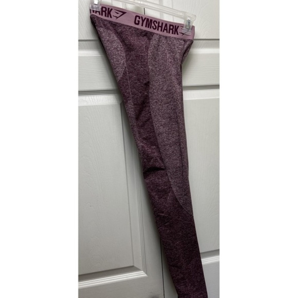 Gymshark Flex Leggings SMALL GLLG015 AW18-369 Pink Burgandy - Picture 6 of 6